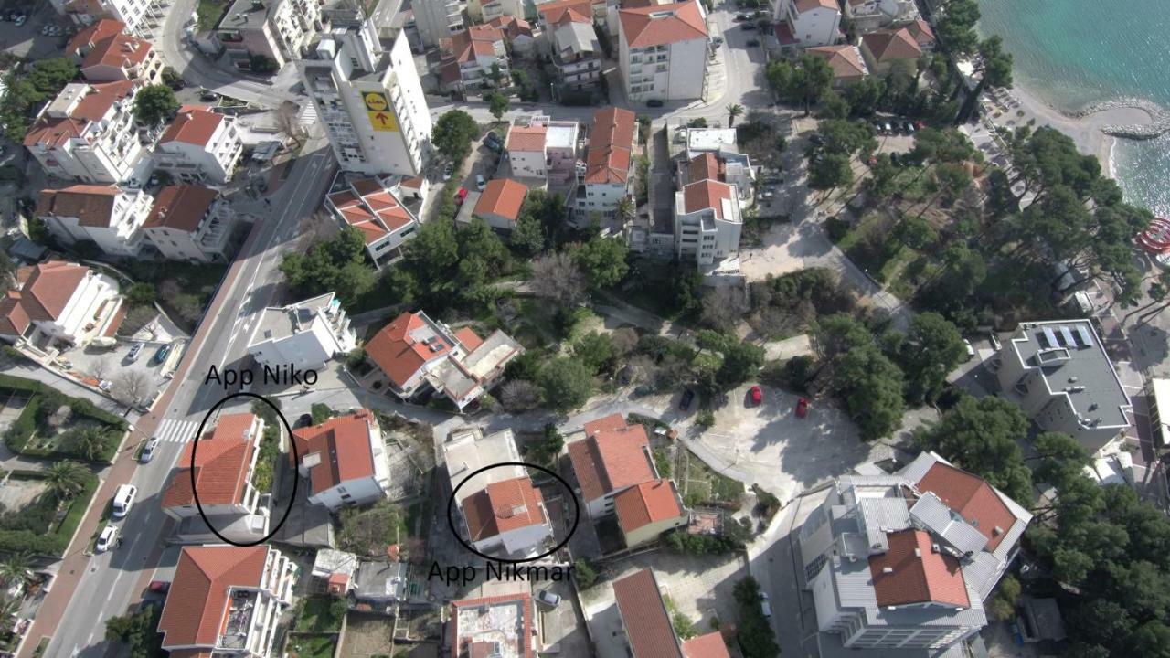 Apartmani Nikmar Makarska Exteriör bild