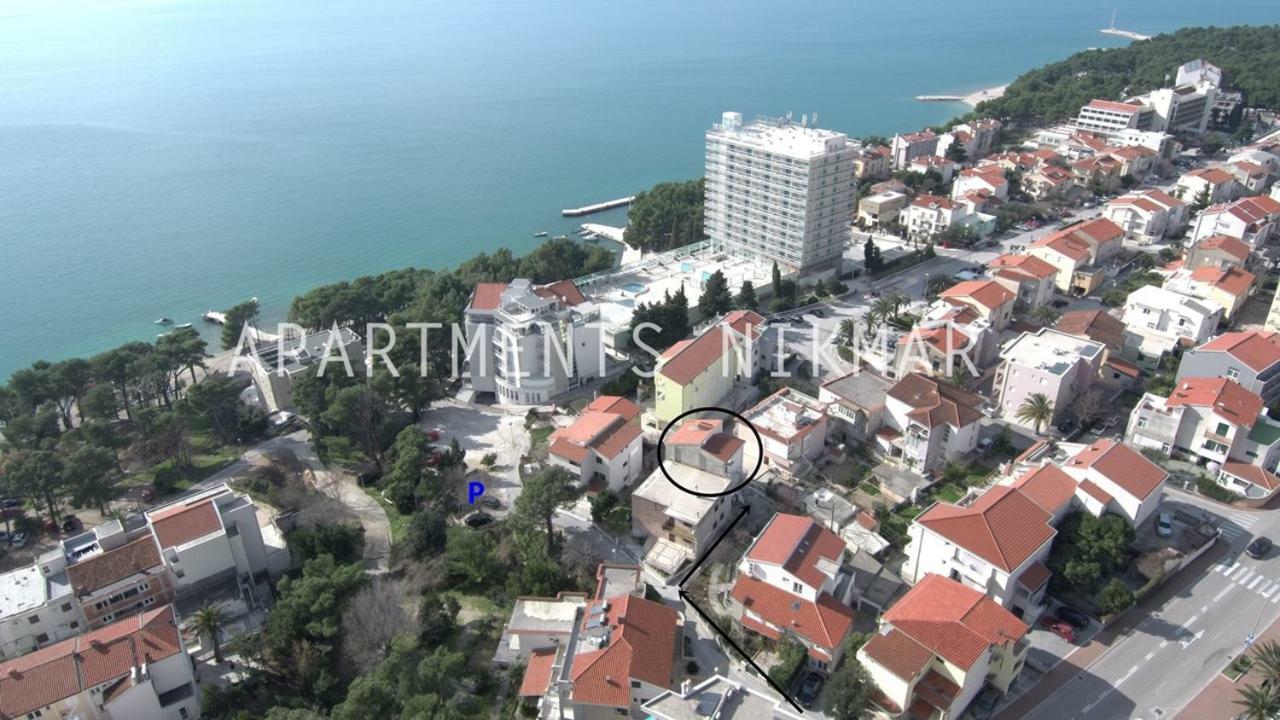 Apartmani Nikmar Makarska Exteriör bild